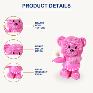 Adornos de Resina de Ositos de Peluche Estilo Europeo Moderno, Decoraciones para Escritorio de Oficina y Vestíbulo, Artesanías al por Mayor, Regalos para Niñas - Product Image 2
