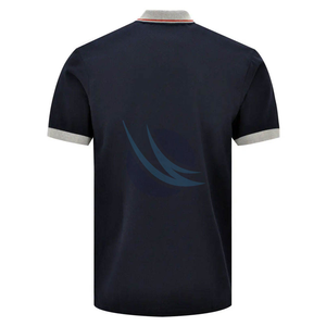 Polo 100% de alta calidad al por mayor para ropa informal, camisa 100% de algodón, polos transpirables de talla grande para hombre, diseño personalizado - Product Image 2