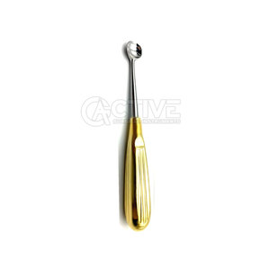 Curetas de hueso Spratt Brun, herramientas quirúrgicas ortopédicas de acero inoxidable, curetas de hueso Spratt Brun de precisión - Product Image 2