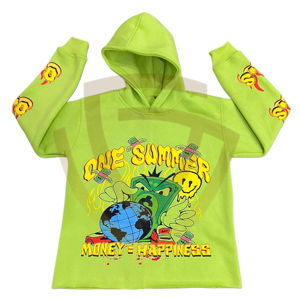 Unisex Stylish Pocket Design Autumn Solid Knitted 100% Cotton <b>Hoodies</b> Quick Dry Breathable Eco-Friendly Plain Dyed <b>Fleece</b> <b>Hoodies</b> - Product Image 1