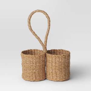 Vaisselle écologique en osier et rotin Porte-couverts en osier tissé à la main Couverts en rotin Porte-couverts Fournitures pour restaurants et hôtels - Product Image 6