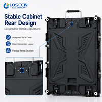 Écran LED de location pour scène en aluminium moulé sous pression Project P3.91 500x500mm avec animation pour la production d'événements en direct