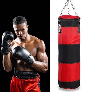 Sac de boxe Kick Boxing en cuir sacs de boxe lourds équipement de gymnastique de boxe conception personnalisée MMA formation boxe sac de boxe - Product Image 5
