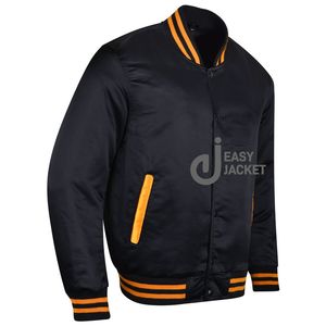 Chaqueta de cuero Varsity para hombre, nuevo diseño, estilo 2025, fabricante de ropa personalizada, chaquetas para hombre - Product Image 3