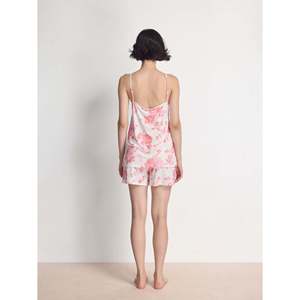 Conjunto de Camisola Romántica de Satén Premium Personalizada, sin Tirantes, con Ribete de Encaje, Talla XL, Cintura Elástica con Cordón, Spandex Suave para Ropa de Dormir de Verano - Product Image 1