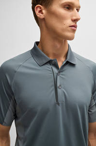 T-shirt polo sur mesure 100% coton tricoté Offre Spéciale t-shirt polo respirant - Product Image 2