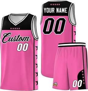Maillot de basket-ball personnalisé de haute qualité 2024, taille XS, votre propre design, uniforme imprimé par sublimation à vendre - Product Image 1