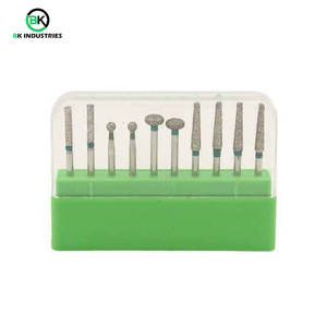 Kit de fraises diamantées dentaires, fraises à grande vitesse pour la préparation des dents, kit de fraises diamantées dentaires professionnelles pour les cliniques et les laboratoires - Product Image 3