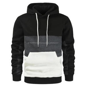 เสื้อฮู้ดดี้ทรงหลวมแบบใหม่ ปี 2025 พร้อมตัวเลือกการพิมพ์โลโก้ เสื้อผ้าลำลองแนวสปอร์ตสำหรับผู้ชายและผู้หญิง ดีไซน์สามสี - Product Image 2