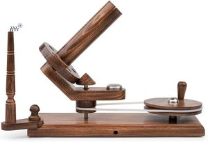 Enrollador de Hilo Manual de Madera para Tejer, Herramienta Manual para Enrollar Bolas de Hilo para Tejer a Crochet - Product Image 6