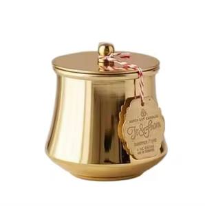 Portavelas de alta calidad chapado en oro para uso decorativo de mesa de Hotel en casa a precio razonable - Product Image 1