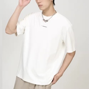 Camiseta informal de verano y otoño de alta calidad para hombre, ropa de calle con estampado bordado de diseño Original, camiseta de moda para Fitness, tallas - Product Image 4