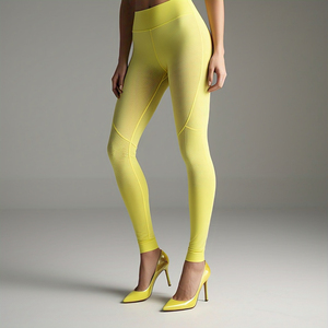 Sheer Mesh Women's <b>Leggings</b> Breathable Trousers Underwear Tights High Waist Pants Sheer Mesh <b>Leggings</b> Ladies - Product Image 3