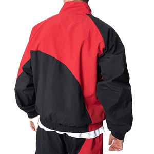 ชุดวอร์มแทร็กกันน้ําระบายอากาศได้โลโก้ OEM ที่กําหนดเองชุดวอร์มวอร์มบล็อกสีชุดวอร์ม - Product Image 3