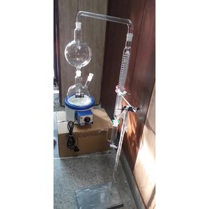 Evaporador Rotatorio de Laboratorio MAYALAB, Aparato de Destilación de Aceites Esenciales por Vapor con Vidrio de Borosilicato, Capacidad de 1-5L, Diseño Vertical - Product Image 5
