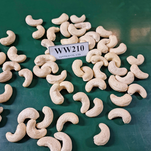 Ready To Ship W210 Cashew <b>Nuts</b> Raw Cashew <b>Nuts</b> WW210 SANTIGO <b>Nuts</b> & <b>Kernels</b> OEM, ODM Packaging - Product Image 1