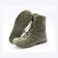 Chaussures tactiques d'entraînement respirantes en cuir noir de haute qualité pour hommes Bottes Tactiques pour hommes Bottes du désert