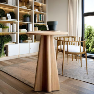 Modern Solid Oak Handmade Eco-Friendly Nightstand with Storage Customizable <b>Drawer</b> Options for Bedroom & Living Room - Product Image 1