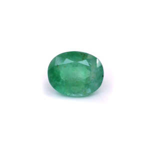 Esmeralda Zambiana Natural, Corte Esmeralda, 3.48 Quilates, Gema Suelta Facetada, Ovalada, Verde, Varias Formas (Cojín, Pera, Fantasía), Tratada Termicamente, Certificada GRS - Product Image 1