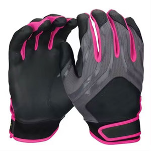 Gants de baseball et de softball en cuir professionnels personnalisés ODM 2024, protection des mains pour adultes, équipement de softball, design personnalisable - Product Image 1