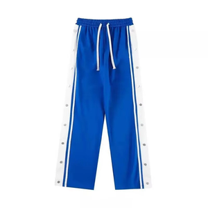 กางเกงทรงหลวมเอวสูงสำหรับผู้ชายกางเกงเล่นกีฬาฟิตเนสกางเกงออกกำลังกายกางเกงสำหรับผู้ชายซักได้โลโก้แบบออกแบบได้ตามต้องการ - Product Image 1