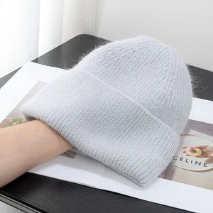 Bonnet thermique d'hiver unisexe de haute qualité tricoté à plat pour une utilisation décontractée et quotidienne pour le cyclisme, la course à pied, le ski et les activités de plein air. - Product Image 6