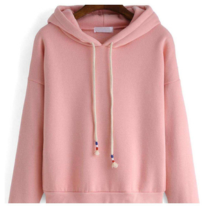 Sweat-shirt à capuche classique pour femme, polaire chaud, imprimé, tissé, décontracté, manches longues, vêtements d'automne avec taille et logo personnalisés - Product Image 2