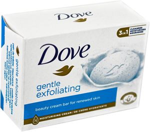 Dov-e Barre de beauté exfoliante douce avec NutriumMoisture et Vitamine E – 100g - Product Image 1