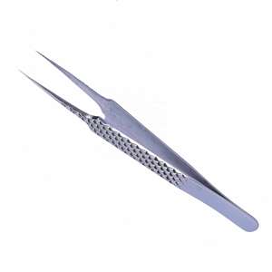 Nouvelles pinces à tissus ADSON de qualité supérieure, marron, 4,75 pouces, 9x9 dents, pointe fenêtrée, manche doré, acier inoxydable, certifiées CE, usage général - Product Image 4