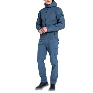 Ensembles de survêtements coupe-vent personnalisés à étiquette privée, 2 pièces, surdimensionnés, en polyester lourd, décontractés, pour hommes - Product Image 1