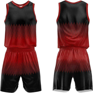 Ensembles de maillots de basket-ball unisexes personnalisés en gros pour l'été, imprimés, sans manches, respirants, à séchage rapide, confortables - Product Image 2