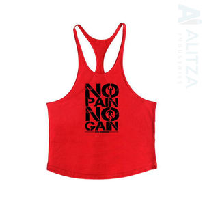 Casual Athletic Men's Tank Top <b>100</b>% Cotton Slim Fit with Custom Event Print High Quality for Bulk Orders Promotions - Product Image 3