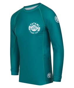 Rashguard respirant à manches courtes UPF50 - Vert - Product Image 3