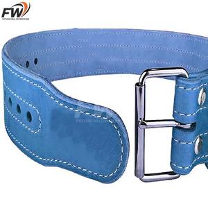 Cinturón de levantamiento de pesas de cuero genuino, soporte para la espalda de 6 pulgadas, antideslizante, ajustable, protección integral para entrenamiento de fuerza - Product Image 5