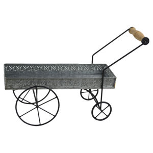 Plateau de table de fête au meilleur design, plateau de service pour fruits et plateau décoratif, décoration de la maison, vaisselle, plateau en métal à quatre roues - Product Image 2