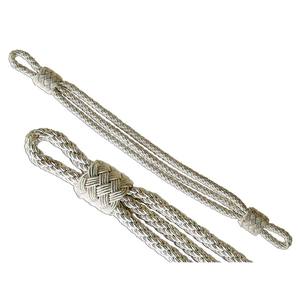 Cordón para Gorra Plateado al por Mayor, Proveedor de Cordones para Uniformes, Cordón Trenzado Dorado para Gorra, Correa para la Barbilla Dorada para Gorras, Calidad Premium - Product Image 4