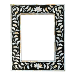 Handmade Luxury Mother of Pearl <b>Photo</b> <b>Frame</b> Elegant Shell Inlay Indian Artisan Wall Decor Gift - Product Image 2