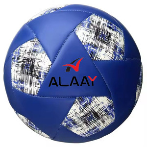 Alaay Nouvelle Arrivée Tendance Ballon de Football Meilleur Design avec Haute Rétention d'Air Service OEM Bon Marché Prix Qualité Cuir Matériel - Product Image 1