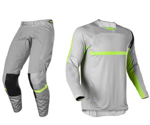 Logo personnalisé 1100% Polyester vierge maillots de Motocross respirant confortable combinaison de course de moto ensemble course noir pantalon de moto - Product Image 1