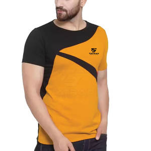 Services OEM T-shirts de sport pour hommes à coupe classique 100% coton respirant à séchage rapide pour l'entraînement physique - Product Image 4