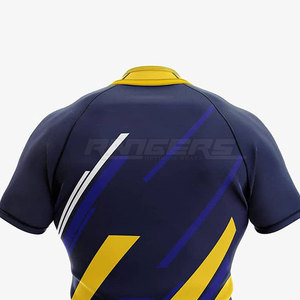 Camiseta de Rugby de Manga Corta a Precio Bajo, Camisetas de Rugby para Hombre al por Mayor 2026, Camisetas de Rugby Hechas a Medida - Product Image 4
