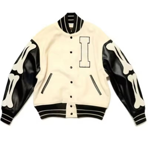 Chaqueta con capucha acolchada con letras de lona para Hombre de Nueva moda con diseño de logotipo frontal de invierno de alta calidad - Product Image 1