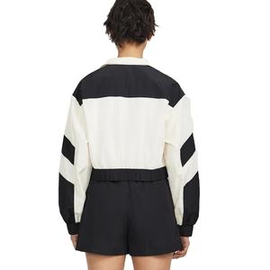 Conjunto corto cortavientos, chándal informal suelto de 2 piezas, conjunto de chándal cortavientos personalizado para exteriores, conjunto de chándal con cremallera completa para mujer 2026 - Product Image 3