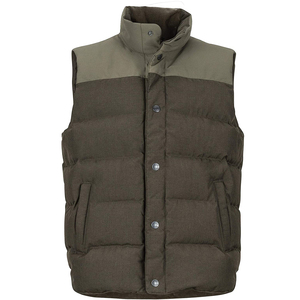 Gilet matelassé chaud d'hiver pour hommes sans manches, fermeture à glissière chaude, veste imperméable légère, gilet avec capuche amovible - Product Image 4
