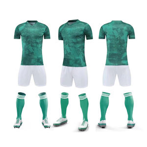 Nueva llegada alta calidad Diy fútbol Jersey conjunto hombres fútbol uniforme FÚTBOL Camisetas conjunto chándal correr ropa deportiva uniformes - Product Image 4