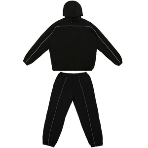 Survêtement respirant 100% polyester à la vente, poids du tissu 220g, vêtements de sport, survêtements à rayures réfléchissantes en vente - Product Image 6