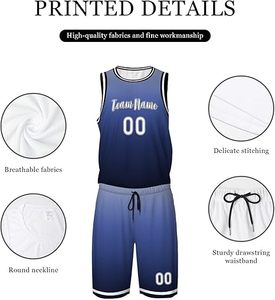 Uniforme de baloncesto ligero para adultos Estilo único Color sólido Conjunto de talla grande de alta calidad Transpirable - Product Image 3