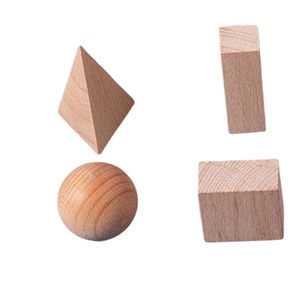 <b>Wooden</b> Geometric Solids 3D Shapes Stacking <b>Toy</b> for Kids Babies <b>Toys</b> & Hobbies Educational Mathematics Factory Direct Supply - Product Image 6