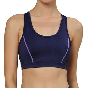 Breathable Quick Dry High Support Seamless Spandex/Polyester Plus Size Adjustable Strap OEM Service Wholesale Sports Bra New - Product Image 1