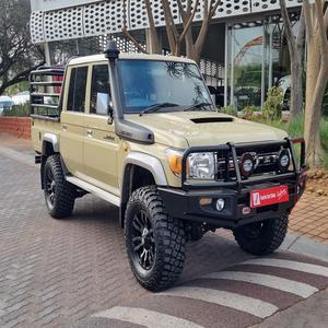 1 año usado TOYOTA Land Cruiser doble cabina VDJ79 4.5L Diesel Pick up camioneta diésel mano izquierda y mano derecha barato para la venta - Product Image 6